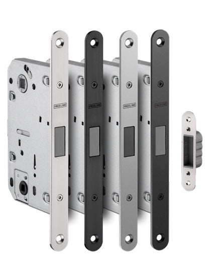 JNF Freeline Magnetic 60mm Backset Latch Bathroom Lock | ITFITZ JNF Freeline Magnetic 60mm Backset Latch Bathroom Lock | ITFITZ