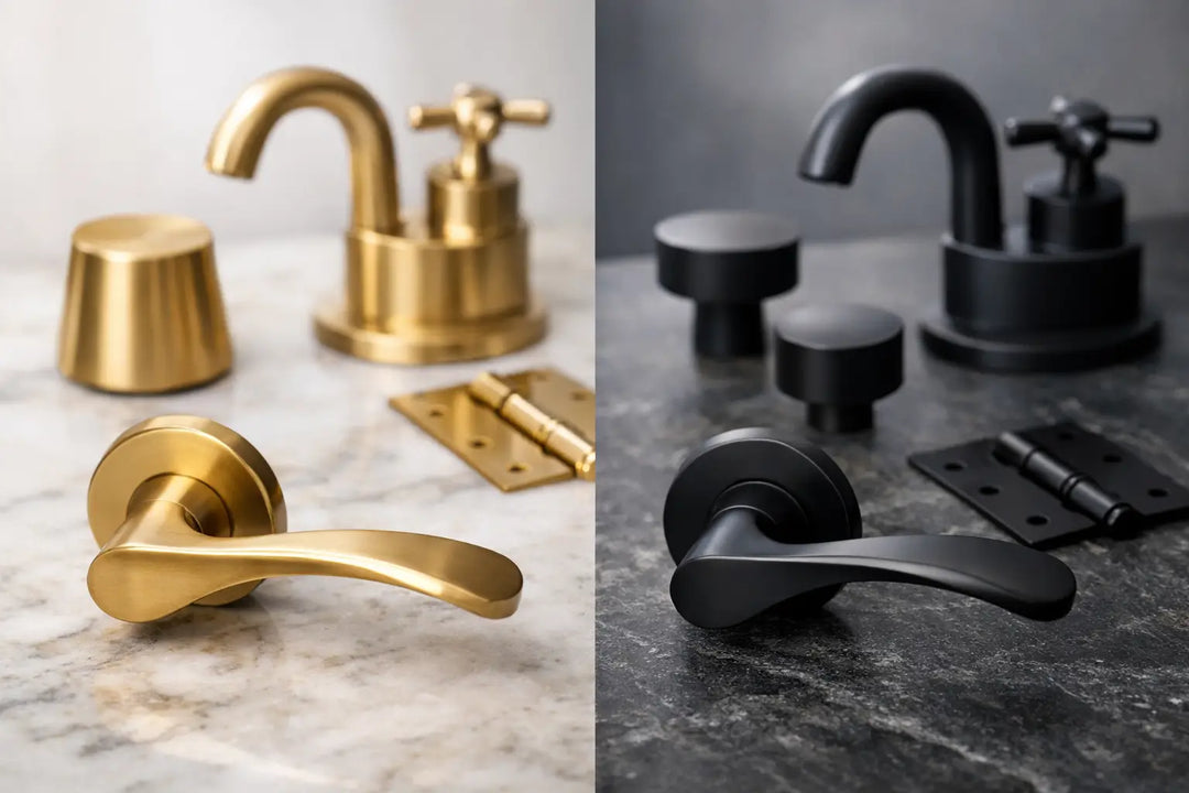 Satin Brass vs Matte Black: Which Works Best?