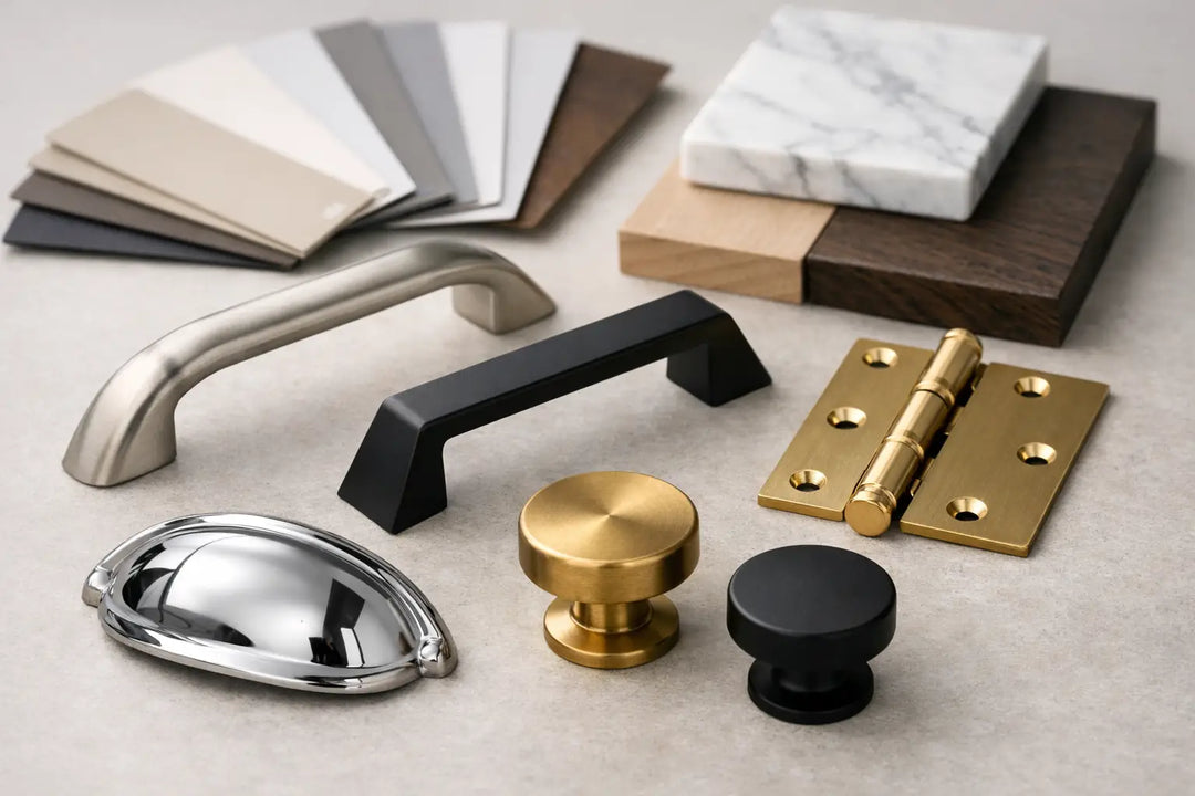 How to Coordinate Hardware Finishes
