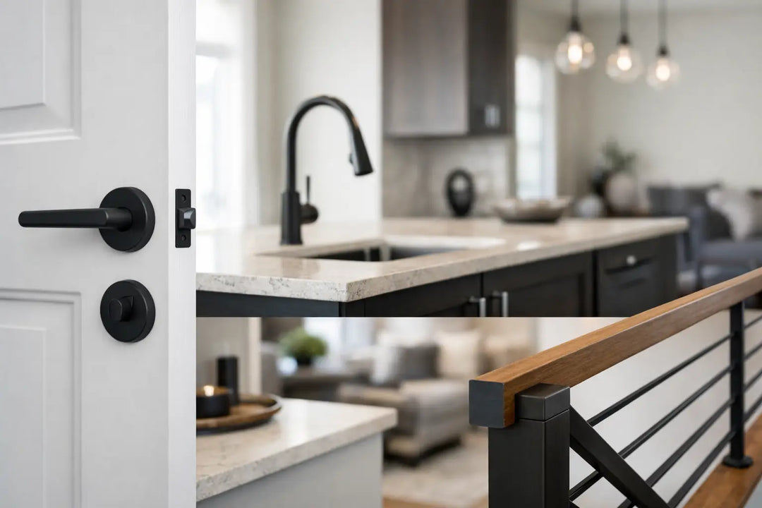 Matching Hardware Throughout House Right