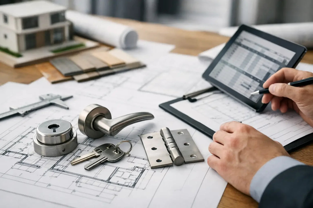 A Hardware Schedule for Architects That Works