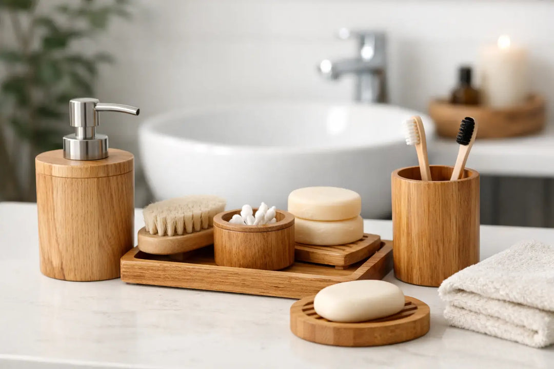 Choosing Natural Wood Bathroom Accessories