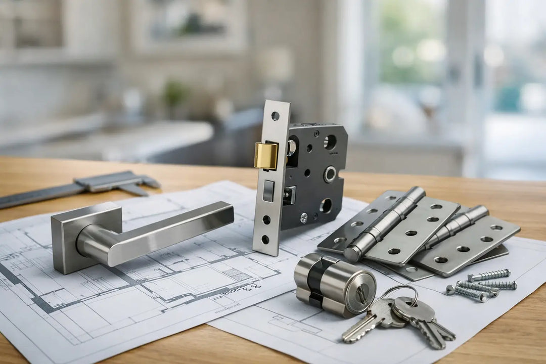 Residential Hardware Schedule Example for UK Homes