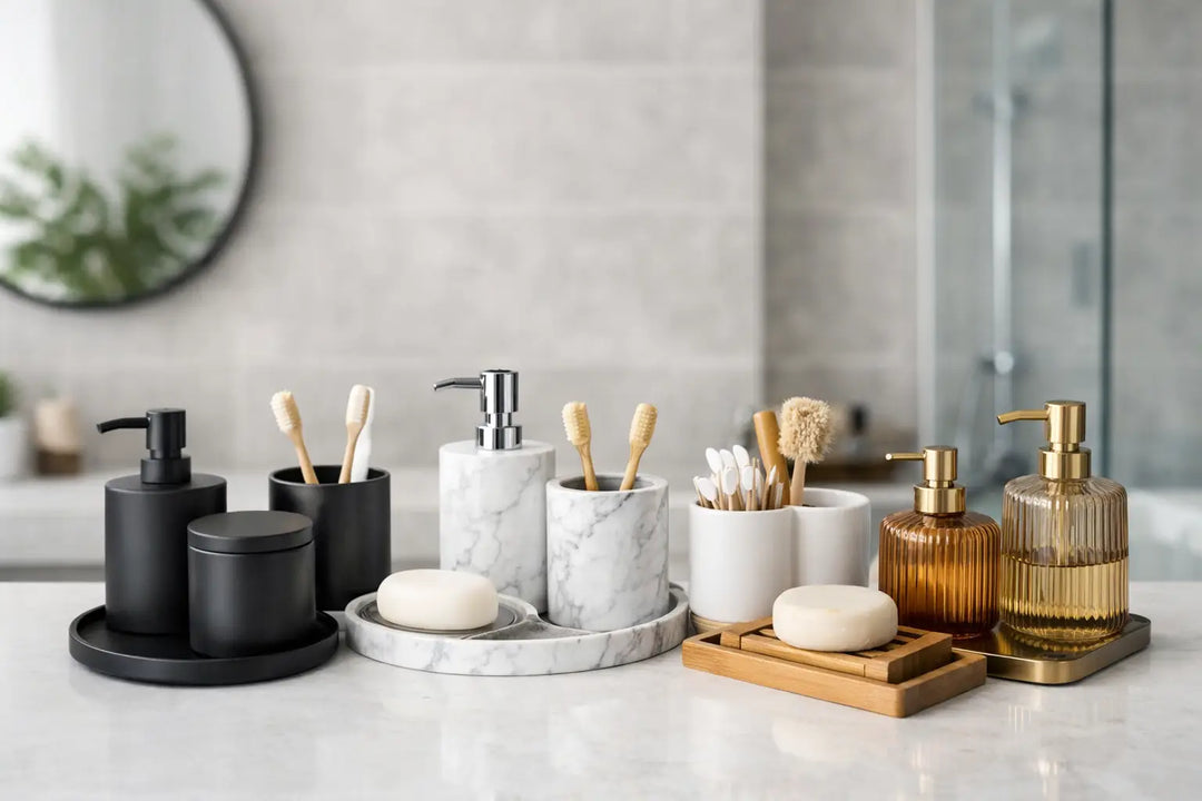 Best Bathroom Accessory Sets for Cohesive Schemes