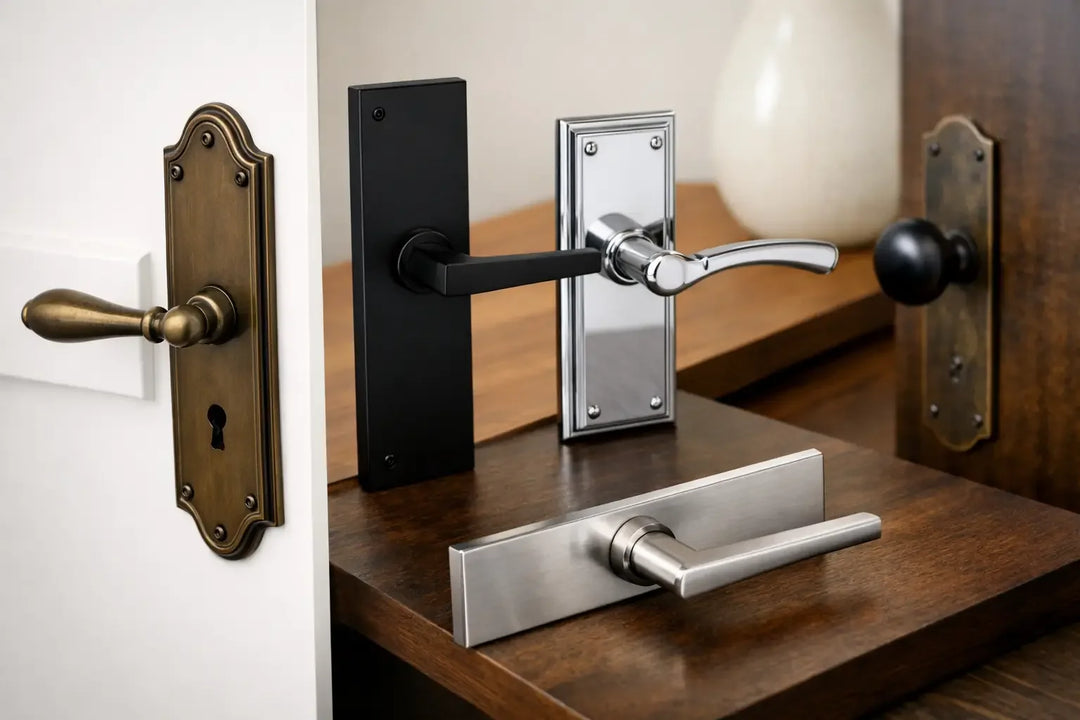 Door Handle Backplate Styles for Every Scheme