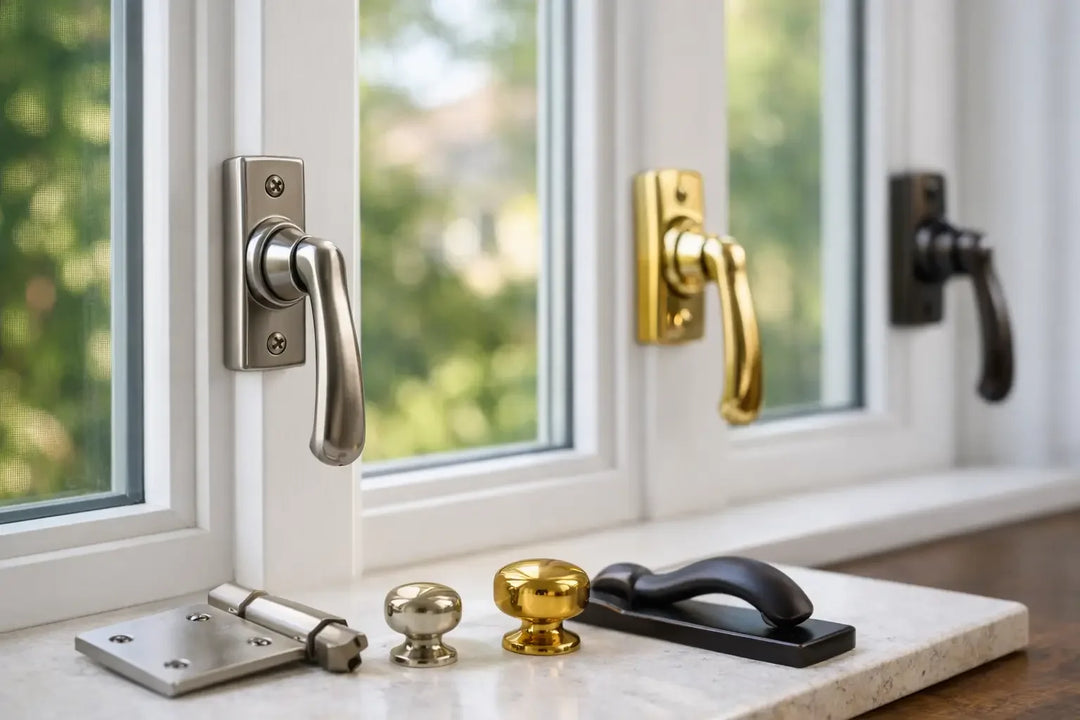 How to Match Window Hardware Finishes Well