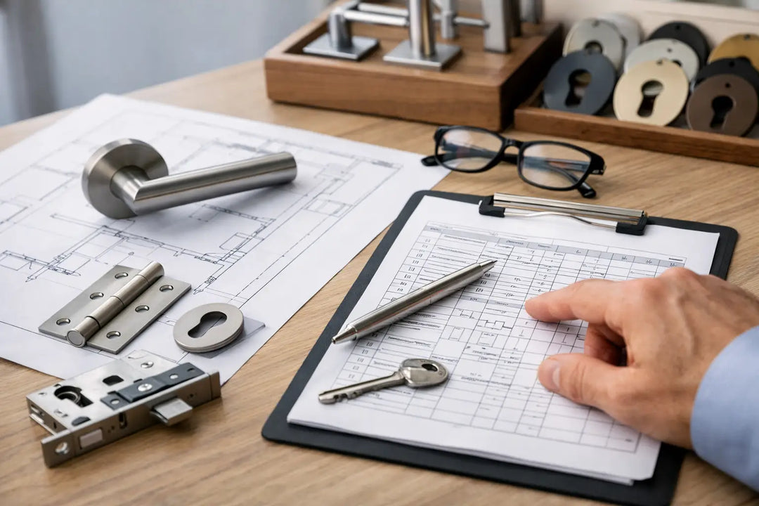Architectural Ironmongery Schedule Service - Itfitz