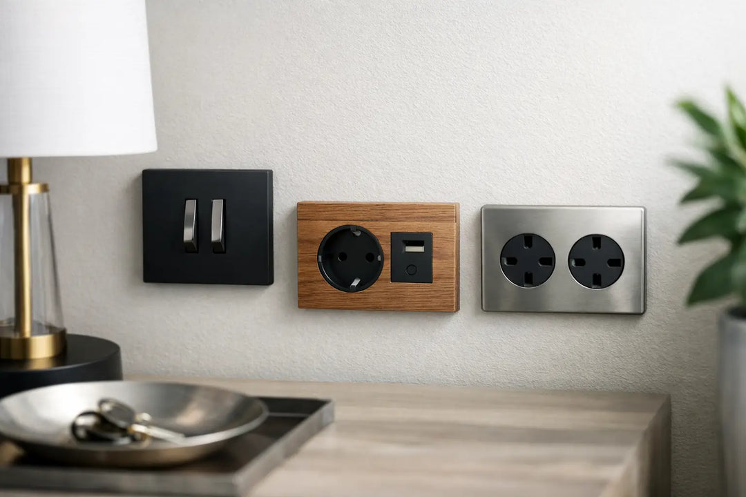 Designer Switches and Sockets That Fit