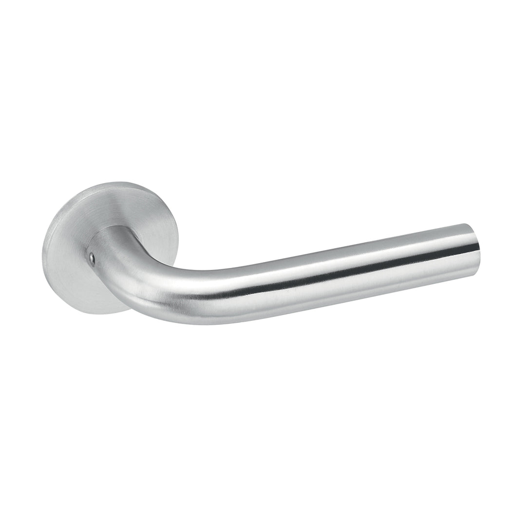 JNF Tubular 028LMR Grade 316 Straight Ball Bearing Lever Handle Set