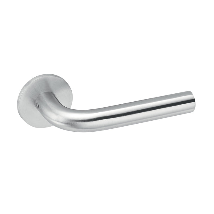 JNF Tubular 028LMR Grade 316 Straight Ball Bearing Lever Handle Set