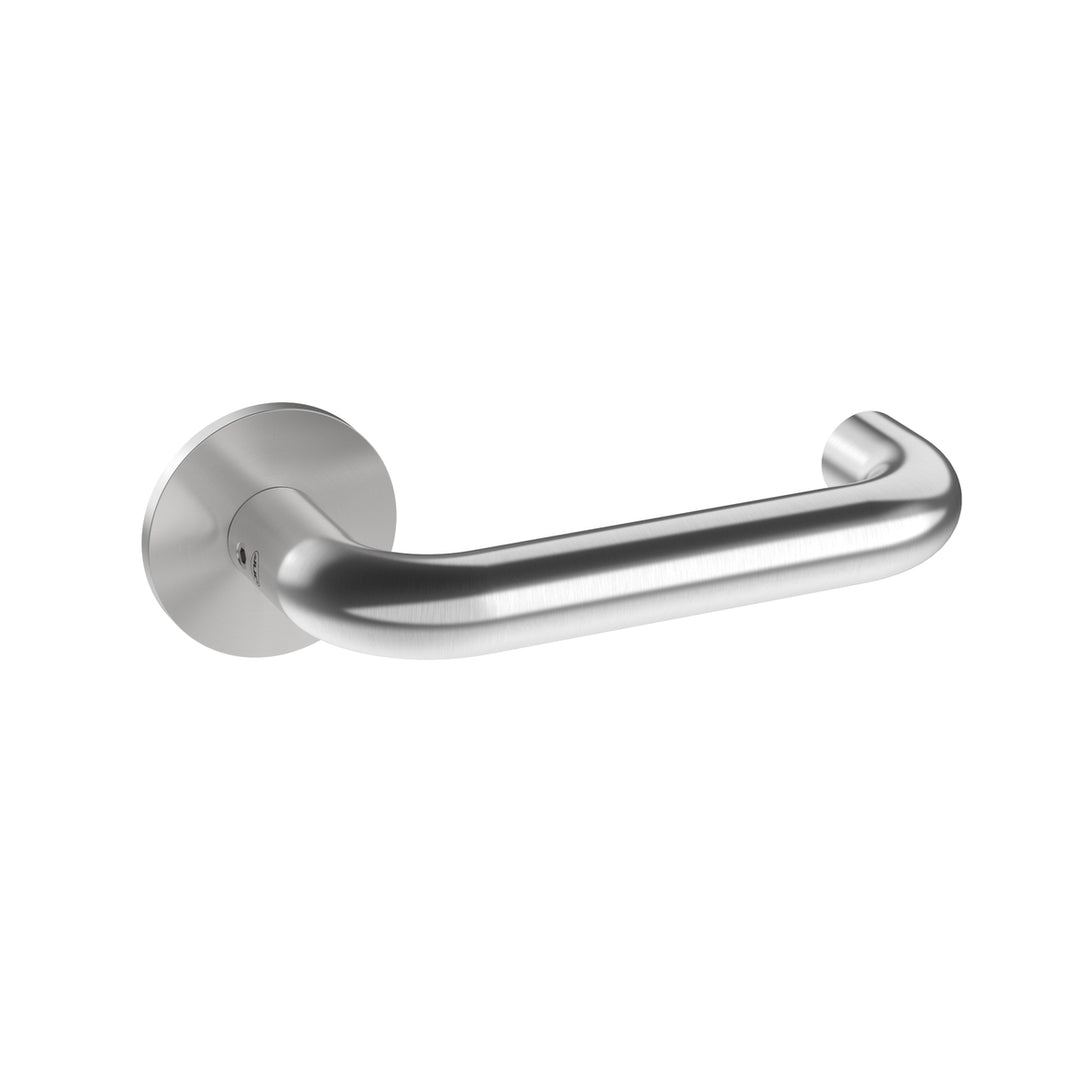 JNF Tubular 028BMR Grade 316 Safety Ball Bearing Lever Handle Set
