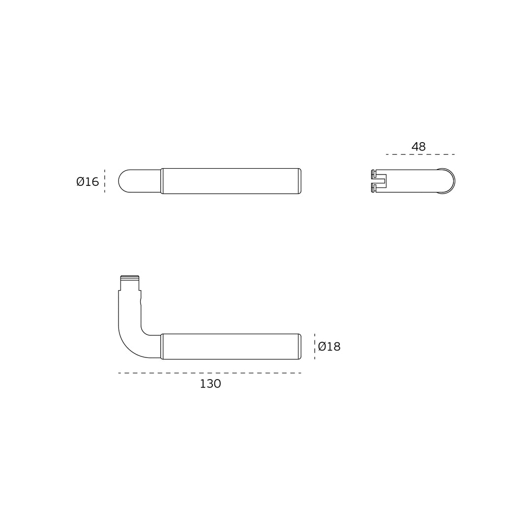 JNF Timeless 012 Lever Handle Set