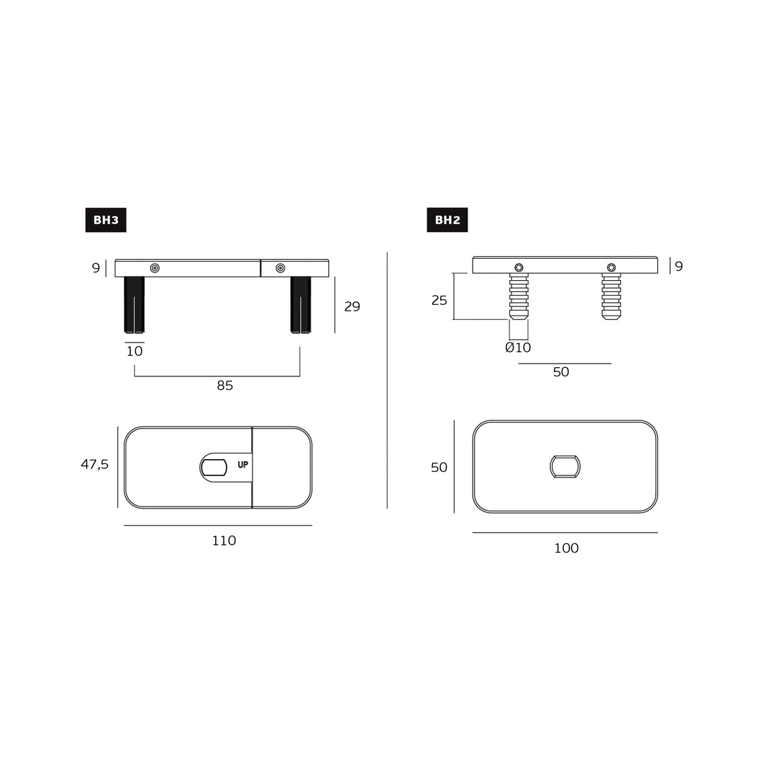 JNF IN.05.216.HO double action 500kgs CAM hydraulic timber door pivot set - Hold Open