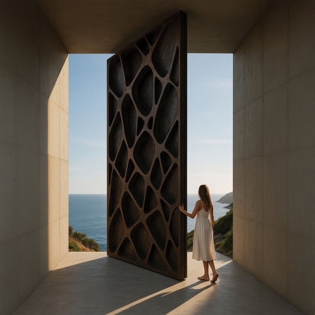 JNF IN.05.216.HO double action 500kgs CAM hydraulic timber door pivot set - Hold Open