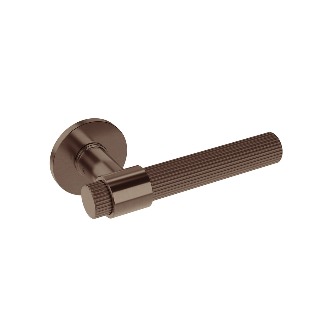 JNF Natur Linea Reeded 20mm Lever Handle Set