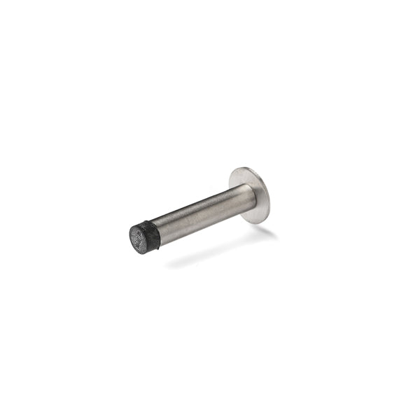 d line hardware satin stainless projecting door stop - 70mm