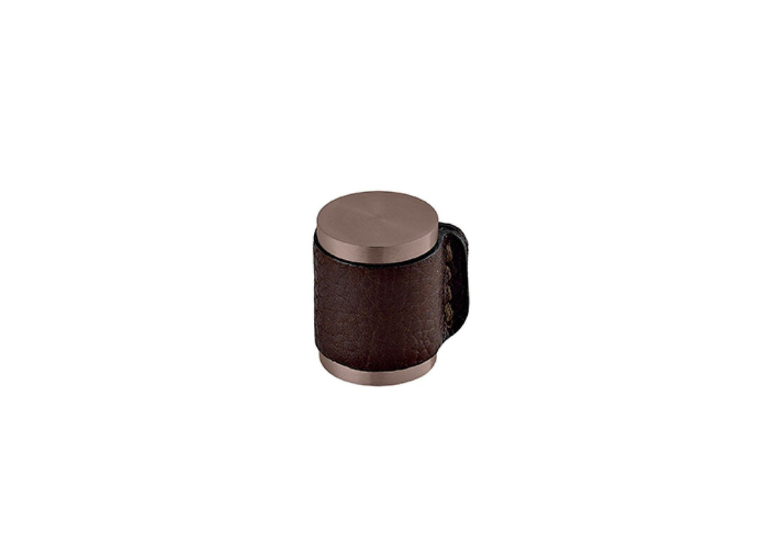 JNF Skin Natural Brown Leather Door Stop