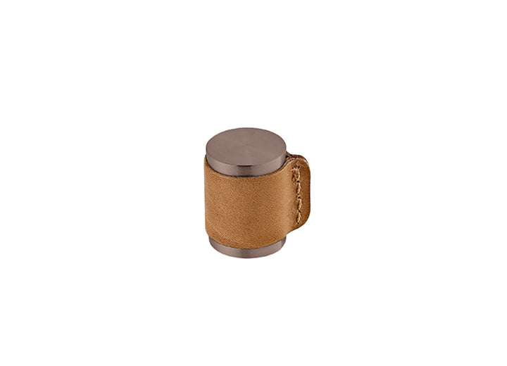 JNF Skin Natural Camel Leather Door Stop