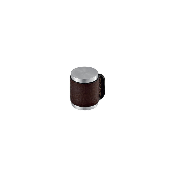 JNF Skin Natural Brown Leather Door Stop