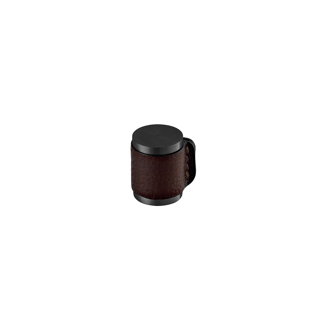 JNF Skin Natural Brown Leather Door Stop