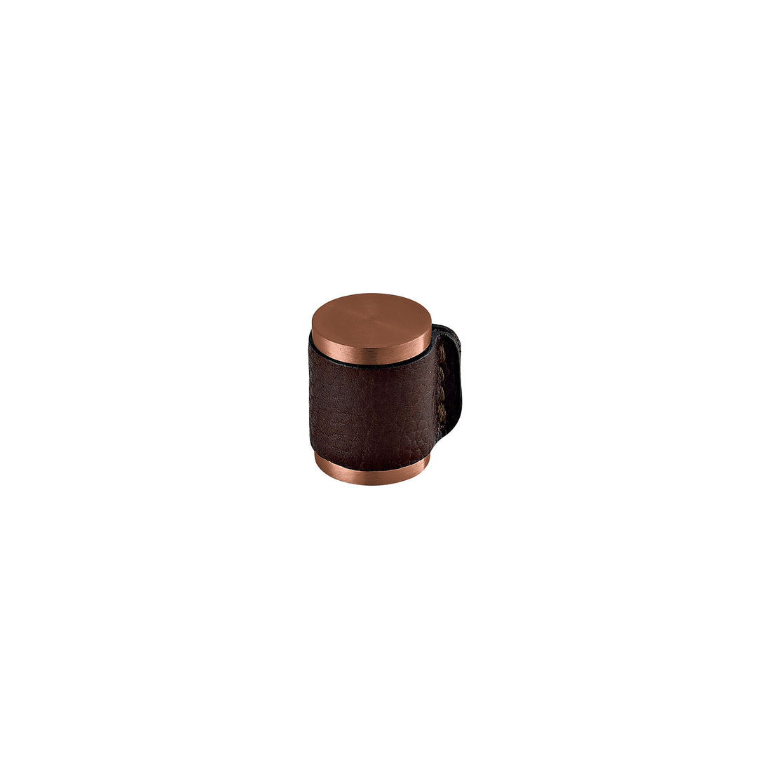 JNF Skin Natural Brown Leather Door Stop