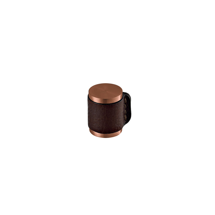 JNF Skin Natural Brown Leather Door Stop