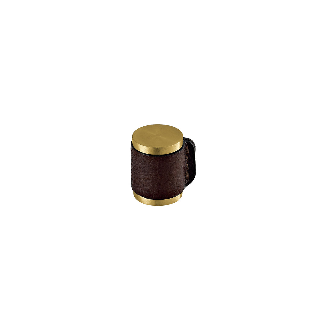JNF Skin Natural Brown Leather Door Stop