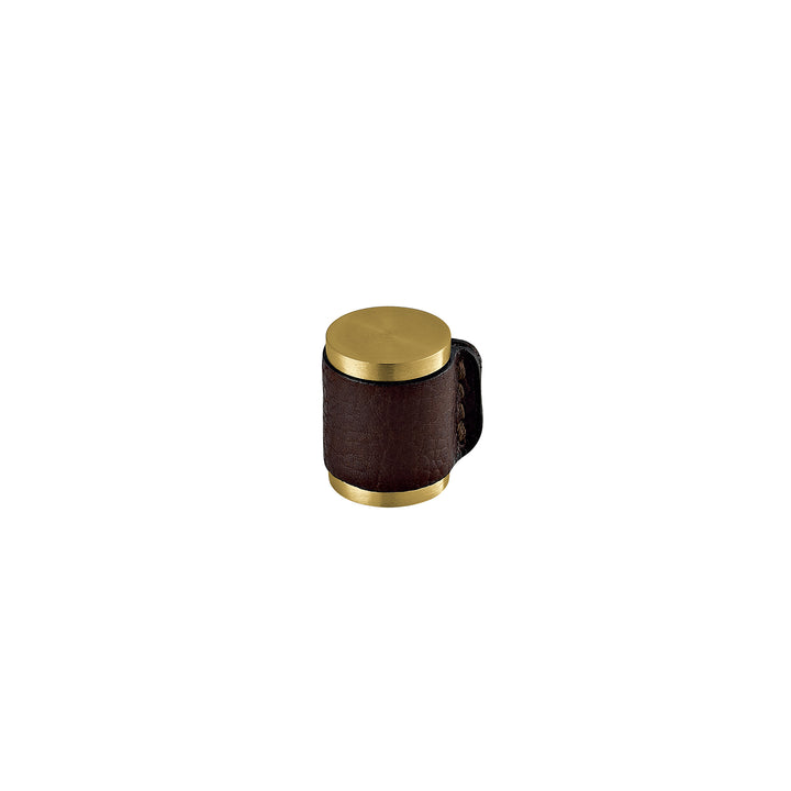 JNF Skin Natural Brown Leather Door Stop