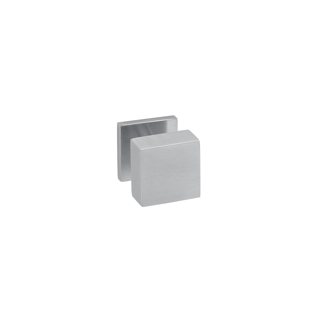 JNF Quadro 50mm Square Fixed Door Knob