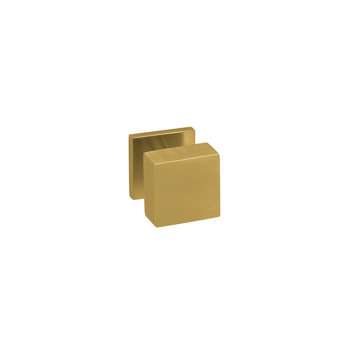 JNF Quadro 50mm Square Fixed Door Knob