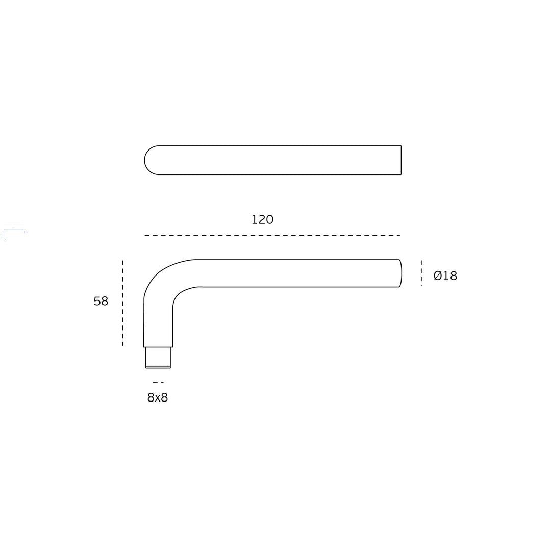 JNF Timeless 084 Lever Handle Set