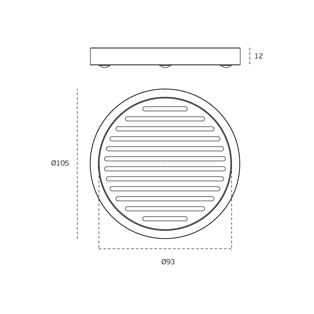 JNF White Series Free-Standing Soap Holder