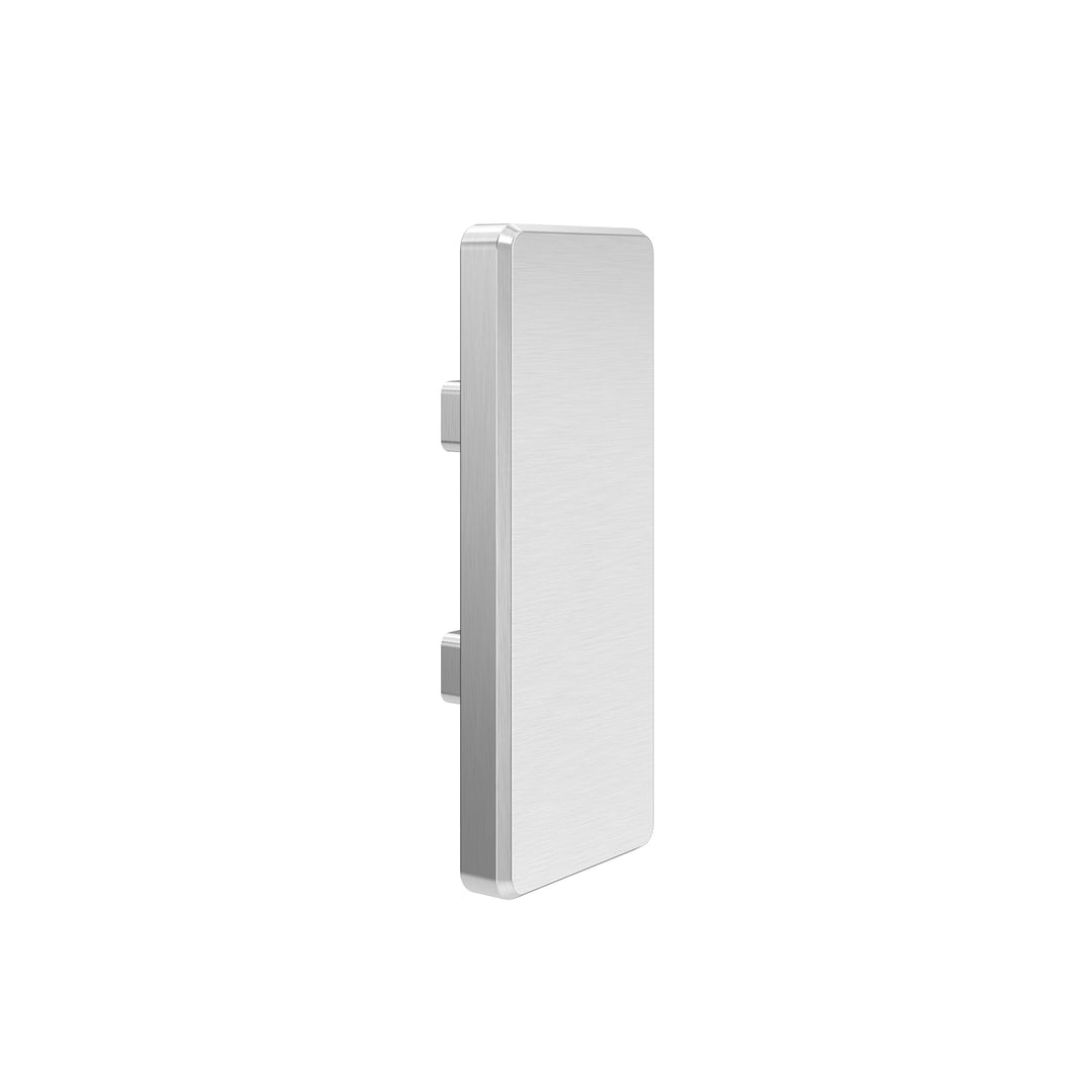 JNF Gate 200mm Fixed Flat Rectangular Centre Door Knob