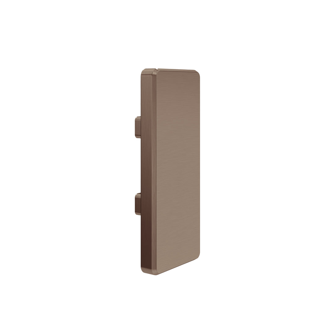 JNF Gate 200mm Fixed Flat Rectangular Centre Door Knob