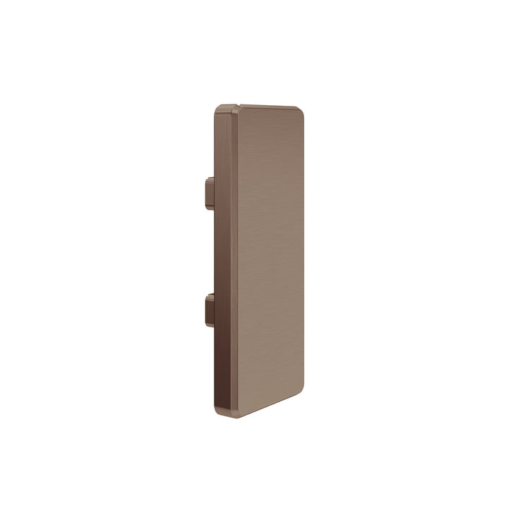 JNF Gate 200mm Fixed Flat Rectangular Centre Door Knob