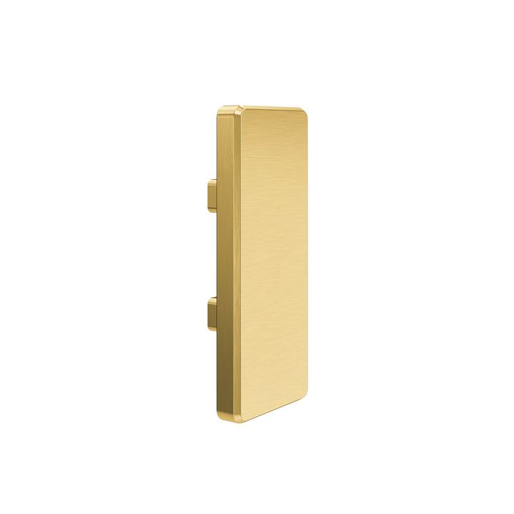 JNF Gate 200mm Fixed Flat Rectangular Centre Door Knob