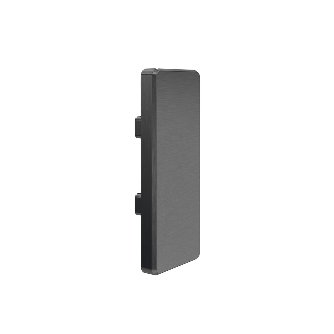 JNF Gate 200mm Fixed Flat Rectangular Centre Door Knob