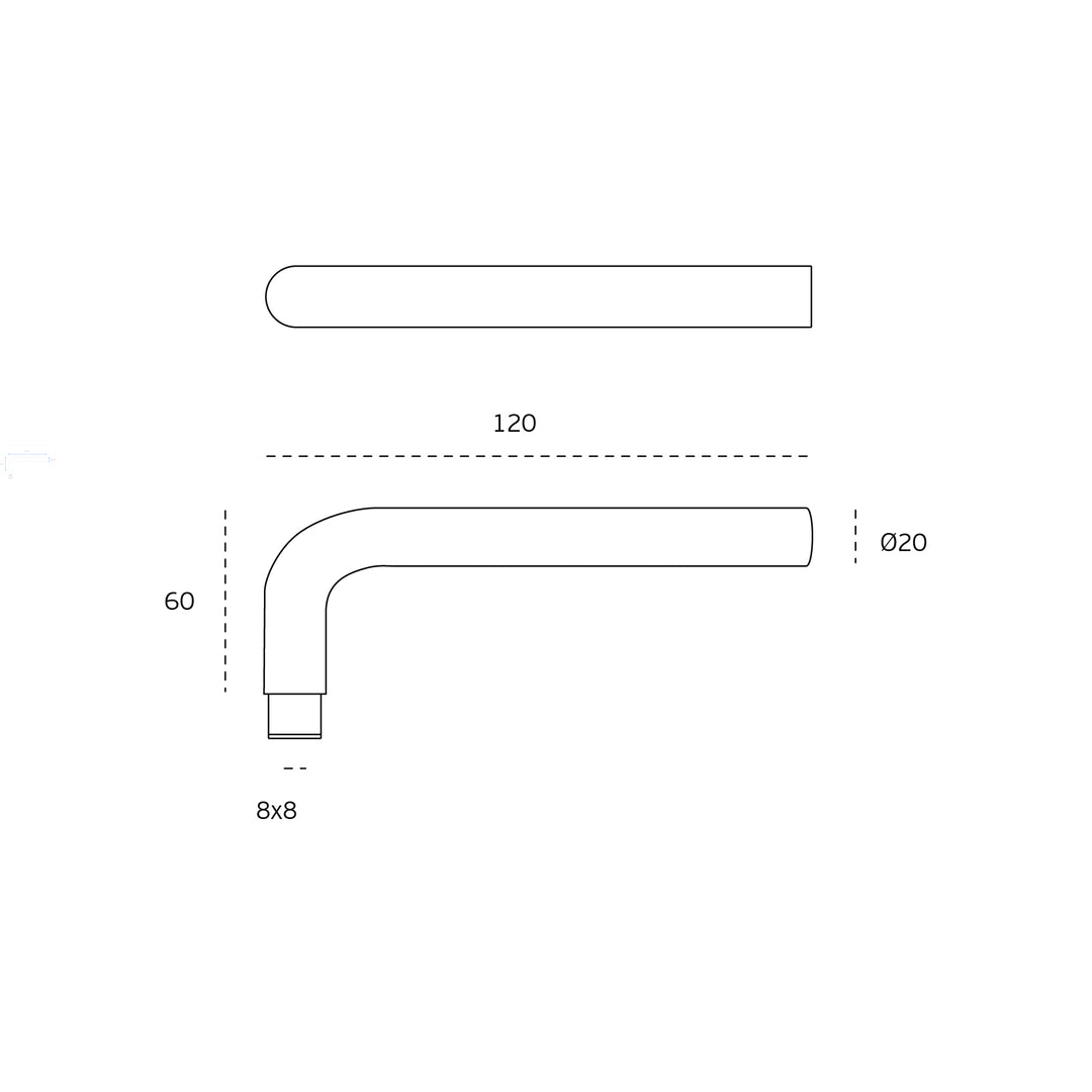 JNF Timeless 085 Lever Handle Set