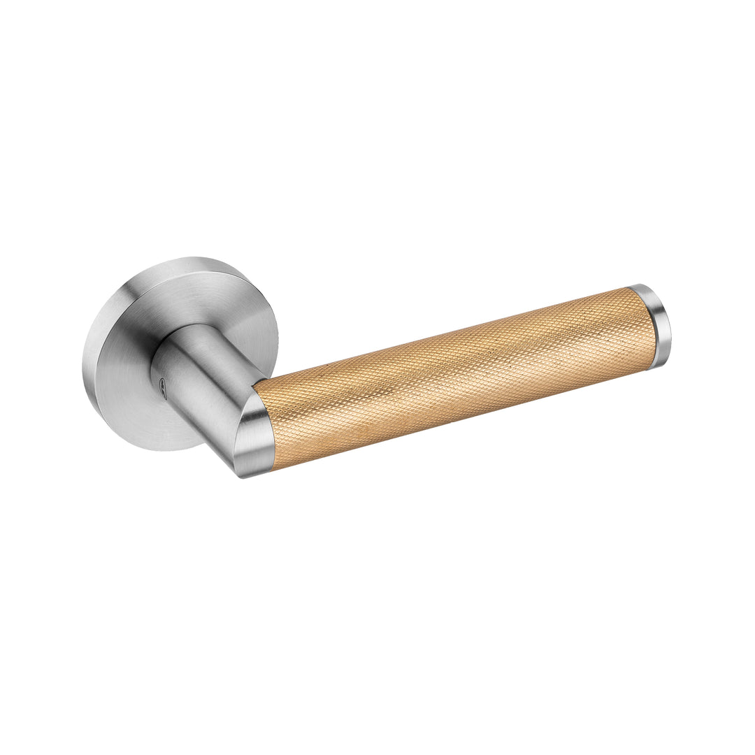 JNF Link Brass Lever Handle Set