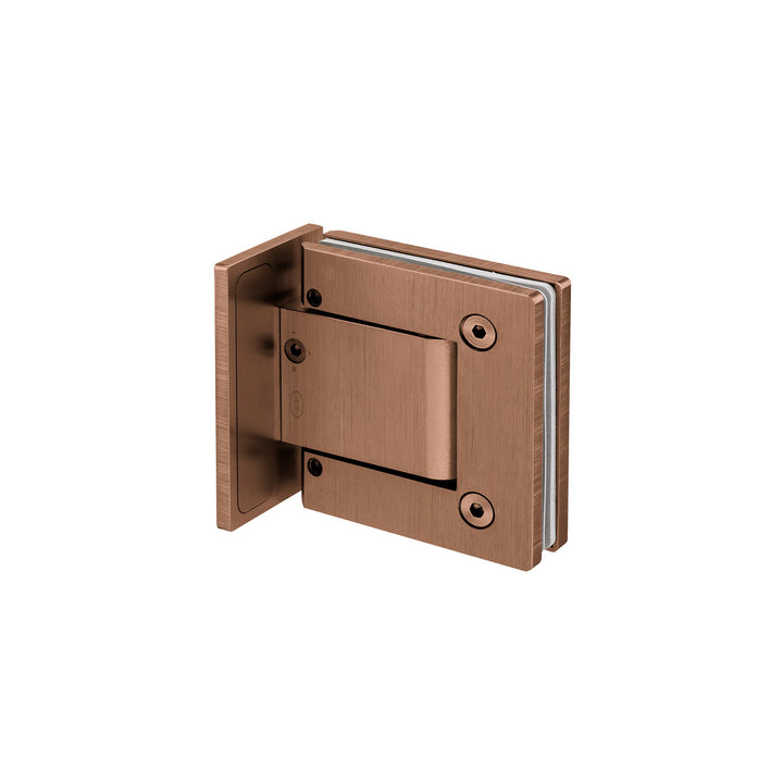 JNF 60kgs Hydraulic Wall to Glass Shower Hinge