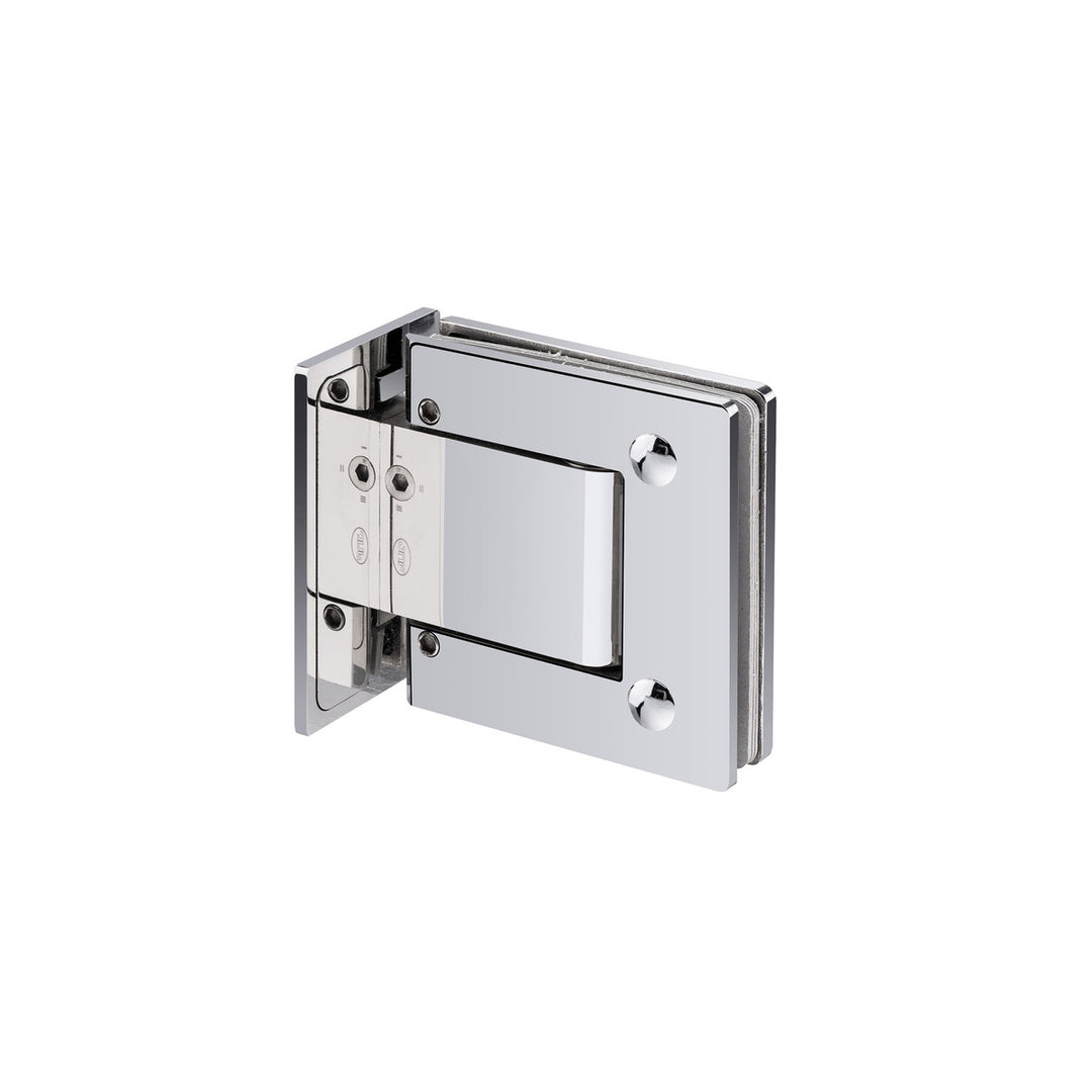 JNF 60kgs Hydraulic Wall to Glass Shower Hinge