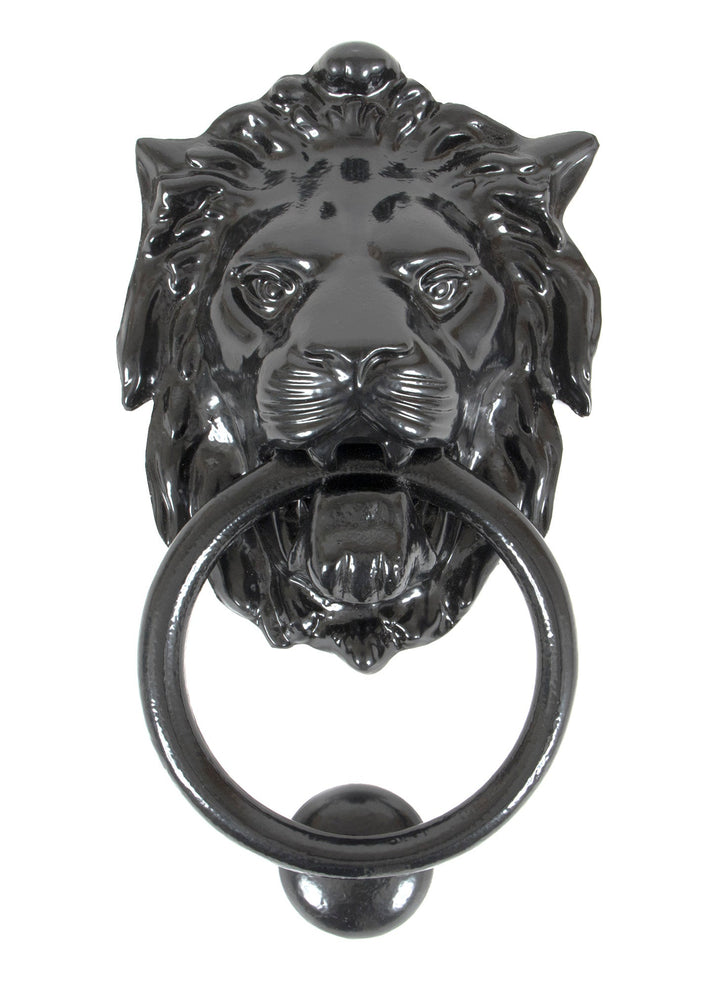 From the Anvil Lion's Head Door Knocker