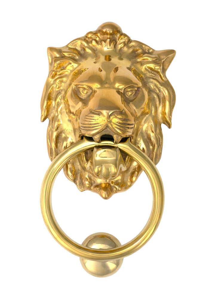 From the Anvil Lion's Head Door Knocker