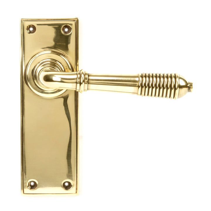 From the Anvil Reeded Lever on Plate - itfitz