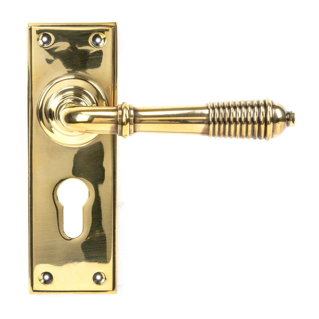 From the Anvil Reeded Lever on Plate - itfitz