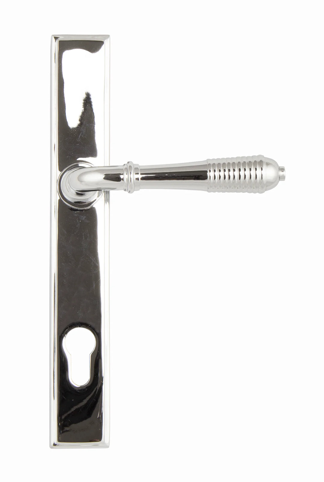 From the Anvil Reeded Slimline Lever Espagnolette Lock Set
