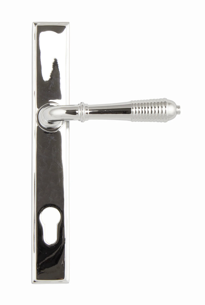 From the Anvil Reeded Slimline Lever Espagnolette Lock Set