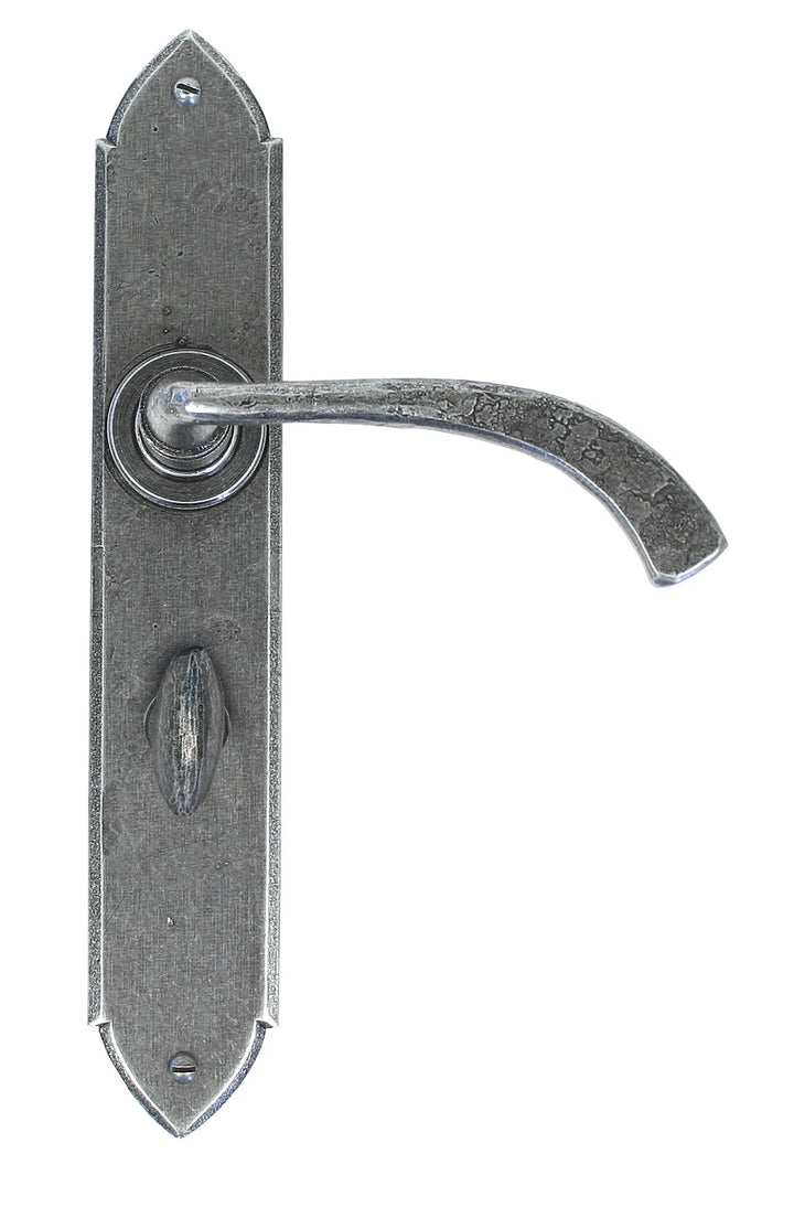 From the Anvil Gothic Curved Sprung Lever on Plate