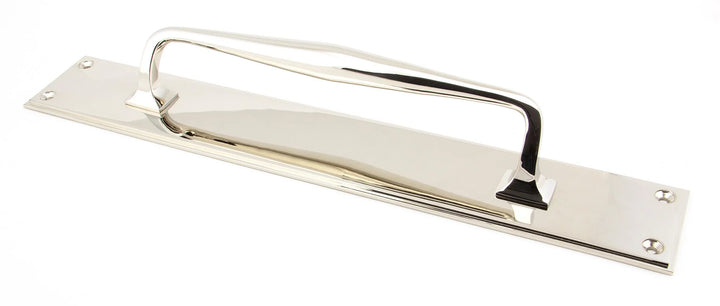From the Anvil Art Deco Pull Handle on Backplate - Large - itfitz