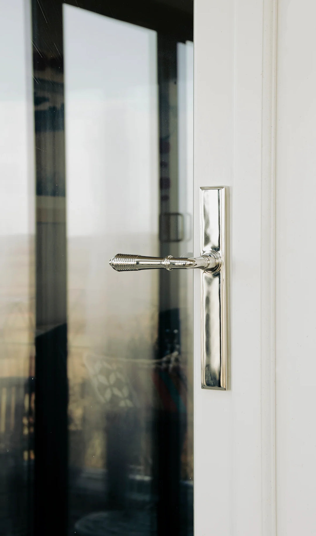 From the Anvil Reeded Slimline Sprung Lever Espagnolette Latch Set - itfitz